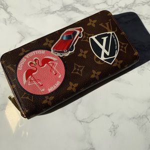 Louis Vuitton World Tour Zippy Wallet (limited edition)